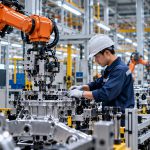 Chinese manufacturing facility representing the return of factory activity to expansion in September 2026
