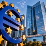 European financial market imagery representing euro weakness and rising French fiscal stress in October 2026