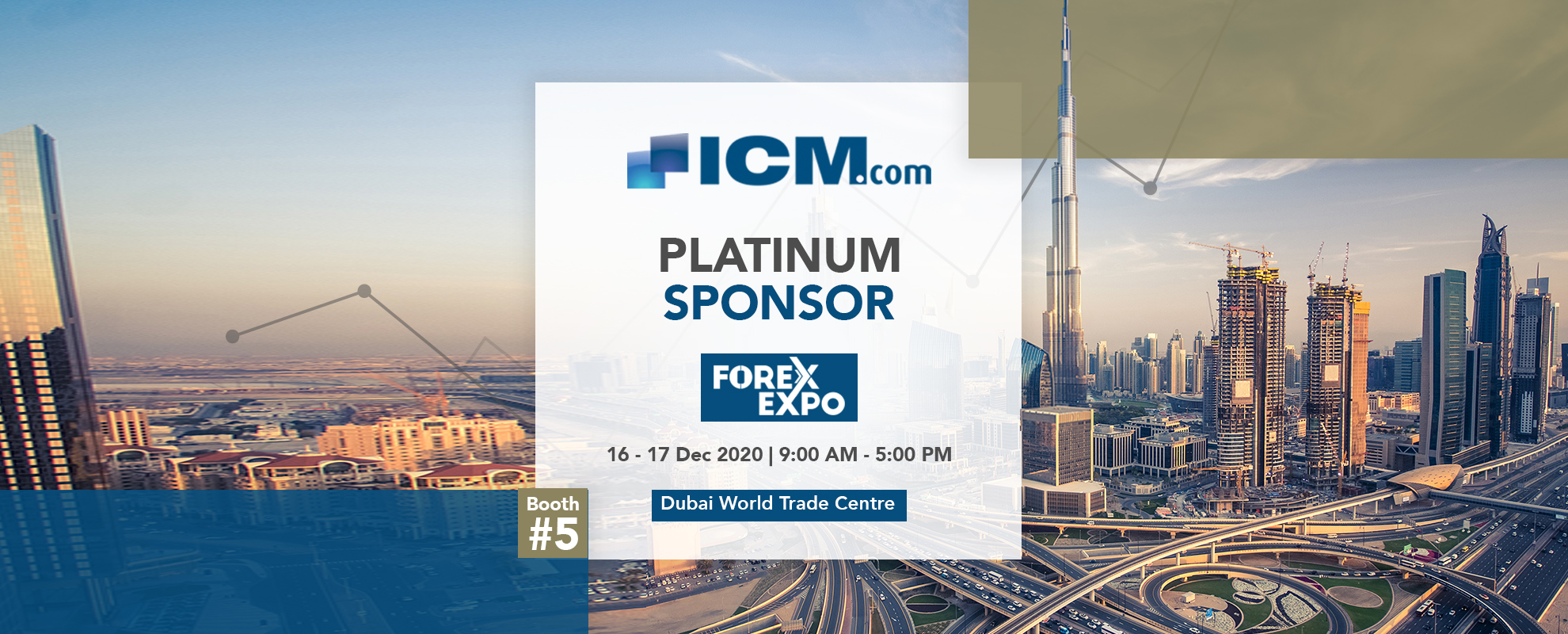 ICM Sponsor The Forex Expo Dubai 2020